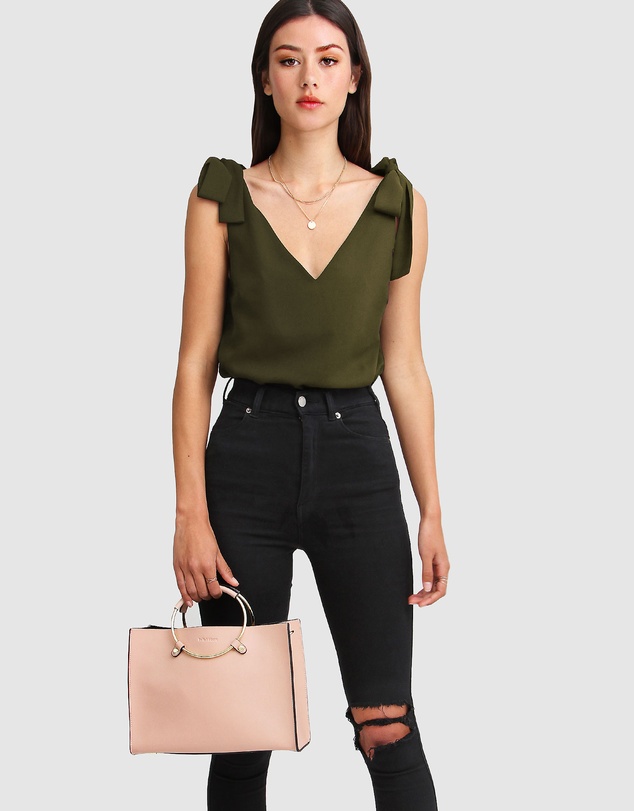 Belle & Bloom - Feel For You V-Neck Top