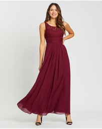 Alabaster The Label - Lace Bateau Dress
