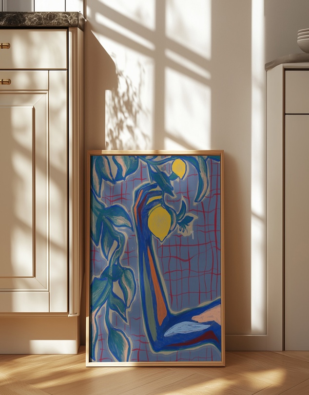 Olive et Oriel - KH Studio - With the Sun by Karla Hyman Art Print