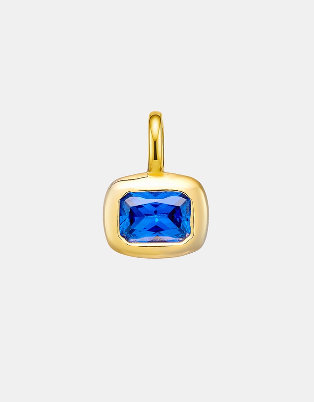 Zoe Olivia - 14K Gold Vermeil September Birthstone Charm