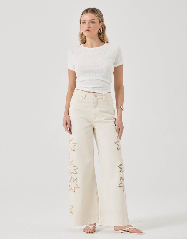 Rolla's - Relaxed Sailor Long In Bloom Pants