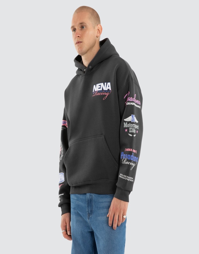 Nena & Pasadena - Stream Box Fit Hoodie