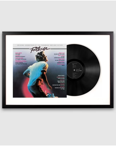 iWorld - Framed Footloose Vinyl Album Art