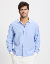 Zanerobe - Bankers Box Crop LS Shirt