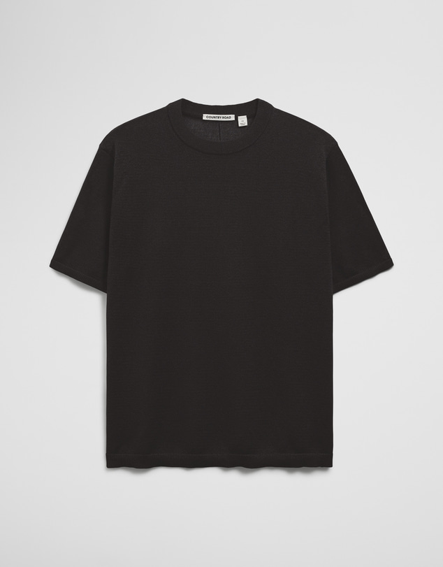 Country Road - Fine Mesh Knit T-shirt