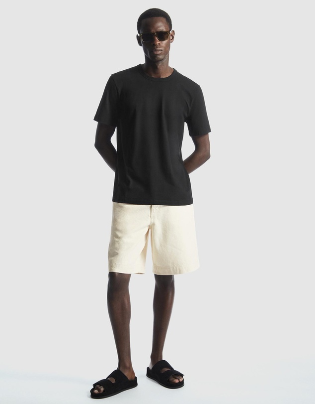 COS - Regular-fit Mid-weight Brushed T-shirt