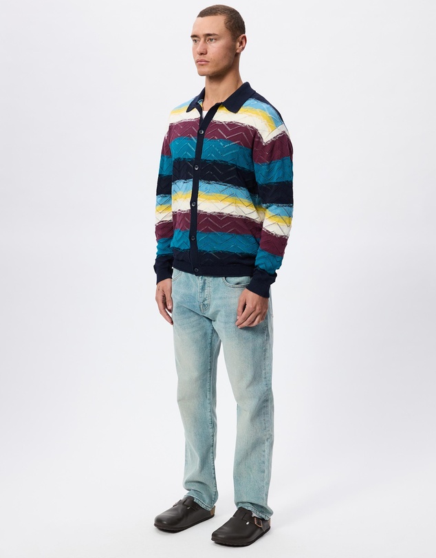 Scotch & Soda - Open Structure Knitted Cardigan