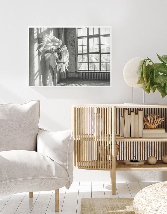 Olive et Oriel - City Of Angels III Art Print