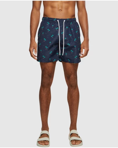 Urban Classics - Pattern Swim Shorts