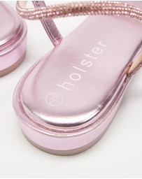Holster - Revel Low Wedge Sandals - Women's