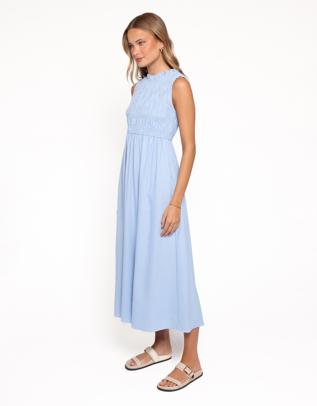 Petal & Pup - Lanna Maxi Dress - Blue