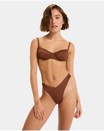 Roxy - Womens Rib Roxy Love Bikini Bottom