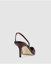 Siren - Yoco Slingback Kitten Heels