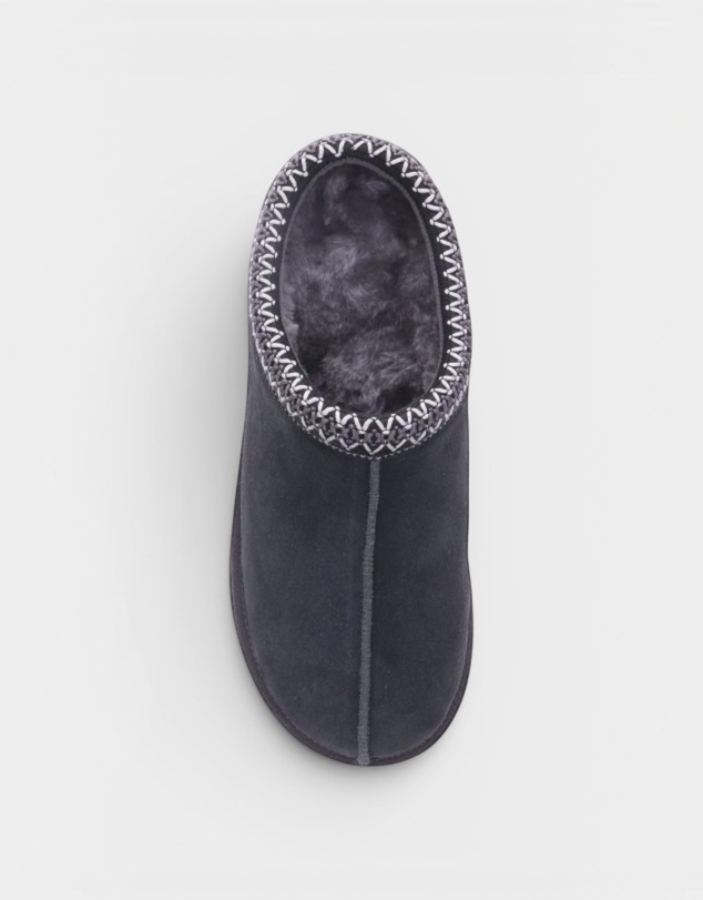 Mia Vita - Zap Slipper - Charcoal