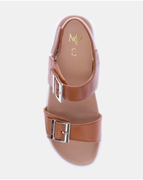 Mia Vita - Bettina Slingback Sandal - Tan
