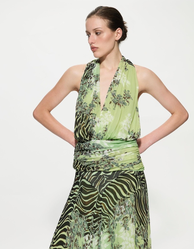 Muma World - Midori Pleated Estelle Top