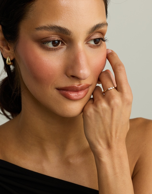 Michael Hill - 0.15TW Lab Diamond Stacker Ring in 10kt Gold
