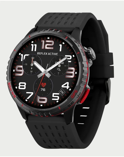 Reflex Active - Reflex Active SeaVenture 5ATM Black Red Watch
