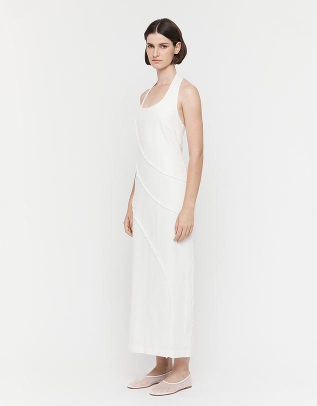 FRIEND of AUDREY - The Raw Edge Halter Dress
