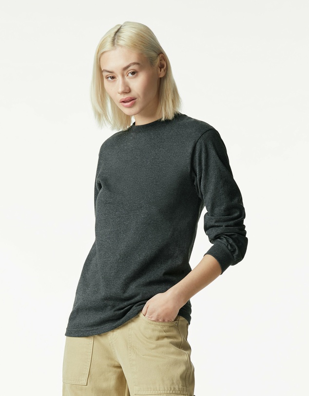 American Apparel - Unisex Long Sleeve Crew Neck T-Shirt