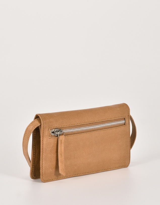 Cobb & Co - Stirling Leather Smart-Phone Card Holder Crossbody Wallet