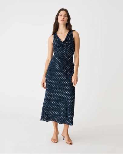 Forcast - Danielle Bias Cowl Dress