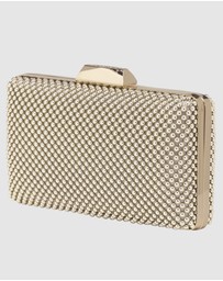 Olga Berg - Natasha Ball Mesh Clutch