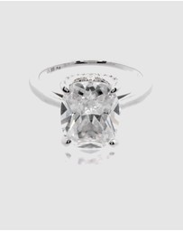 Georgini - Sydney Soirée Elaine Cushion Ring Silver