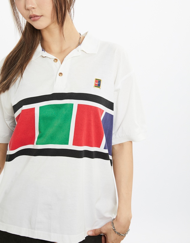 Vintage by The Real Deal - Pre Loved - 90s Nike Challenge Court Polo Shirt