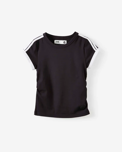 Cotton On Kids - Soft Stretch Active Gathered Short Sleeve Baby Tee