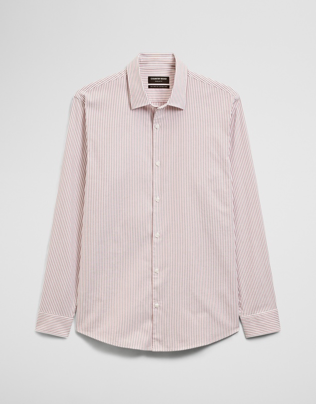 Country Road - Regular Fit Cotton Stripe Shirt