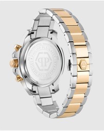 Philipp Plein - THE $KULL CHRONO 44mm Two-Tone Multifunction