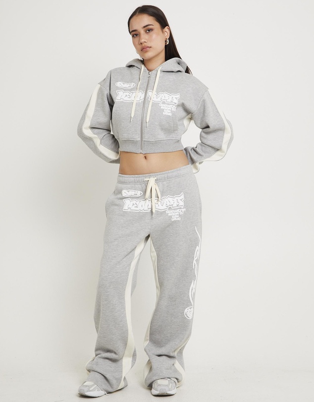 Neon Hart - Koi Zip Through Graphic Hoodie