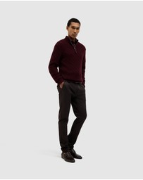 Politix - Barker Quarter Zip Knit