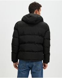 Superdry - Everest Short Hooded Puffer Jacket