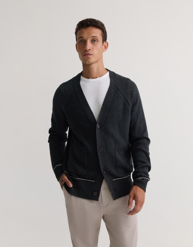 Oxford - Diego Cotton Cardigan