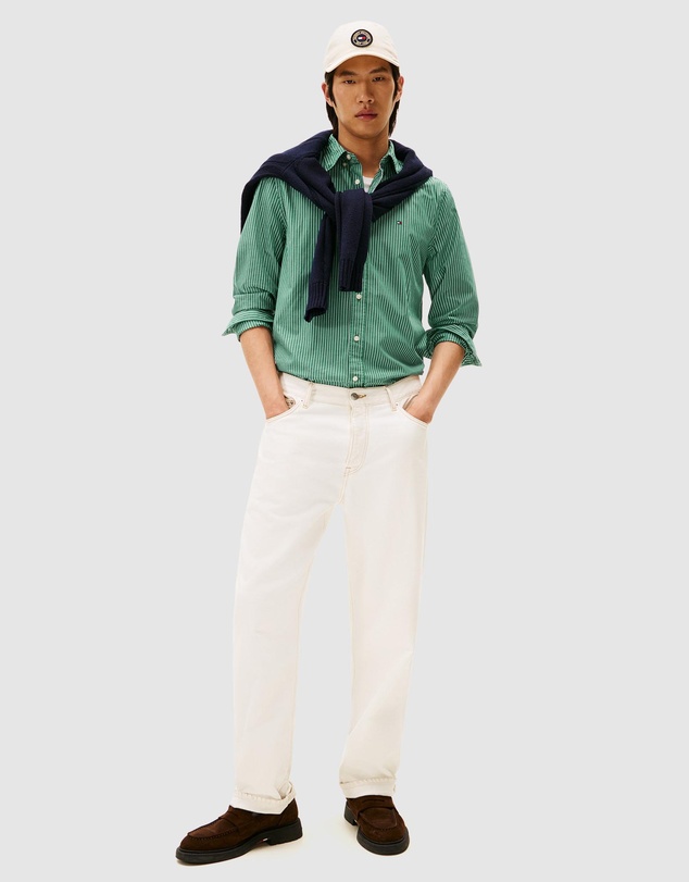 Tommy Hilfiger - TH Flex Regular Fit Poplin Shirt