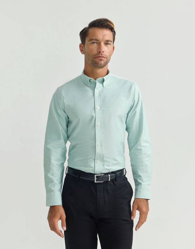 Oxford - Holloway Oxford Weave Cotton Shirt
