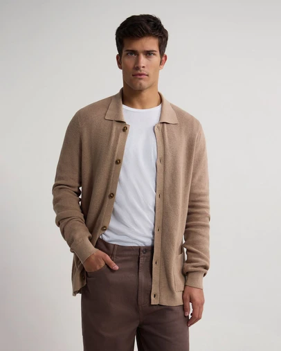 Oxford - Ford Rib Cotton Cardigan