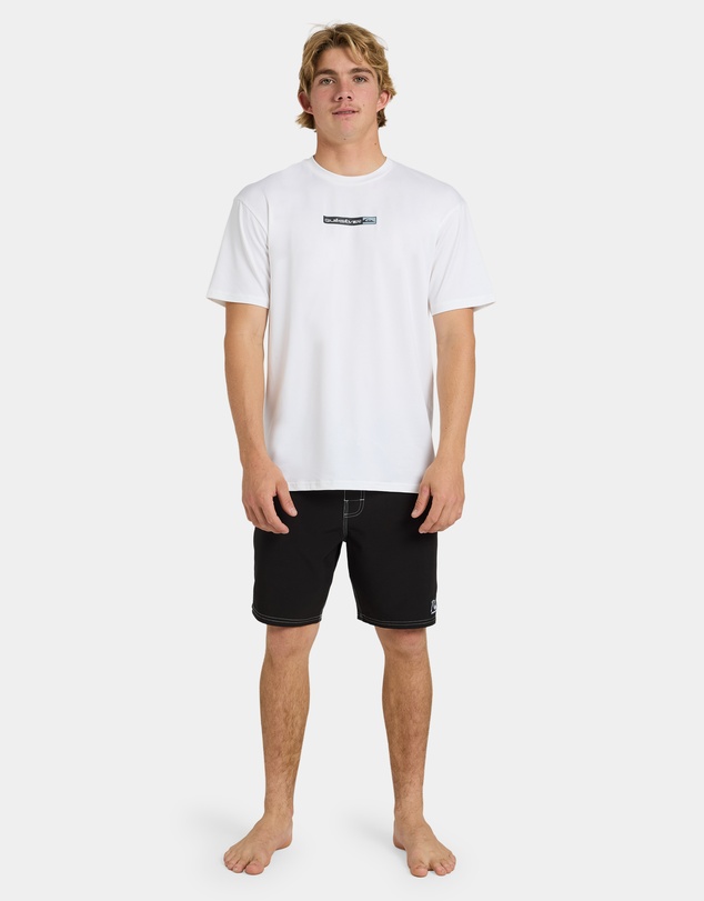 Quiksilver - Mens Omni Bar Short Sleeve Rashguard