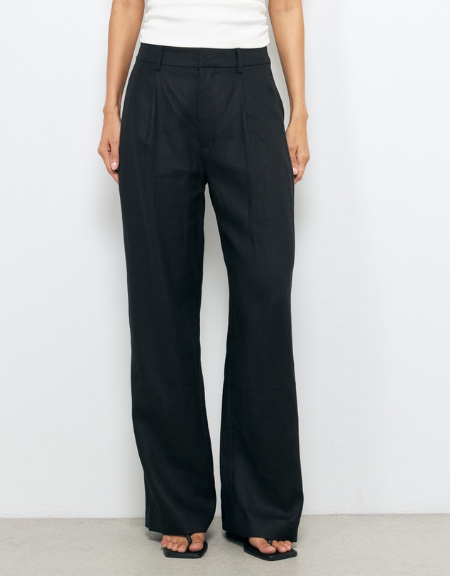 AERE - Straight Leg Linen Pants