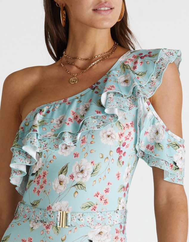 Aqua Blu Australia - Primrose Rosé One Piece