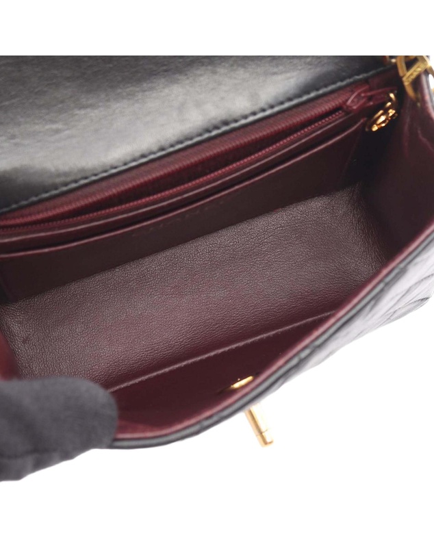 Pre-Loved by Azura Reborn - Pre-Loved Mini Square Classic Lambskin Single Flap