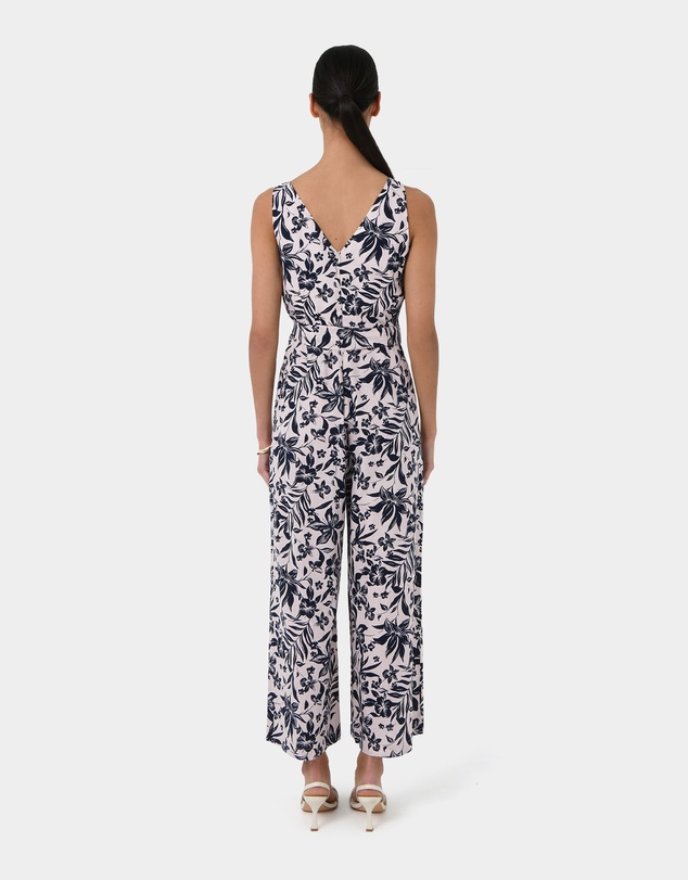 Forcast - Ren Linen Blend Jumpsuit