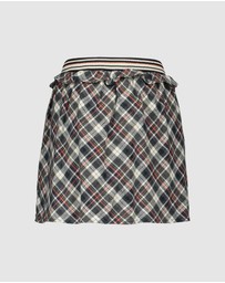 Like FLO - Ruffle Check Skirt - Kids-Teens