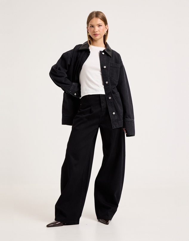 Rolla's - Denim Chore Jacket Mercer Black