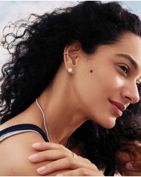 Ania Haie - Gold Pave Disc Stud Earrings