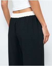 AERE - Rue Contrast Waist Pants