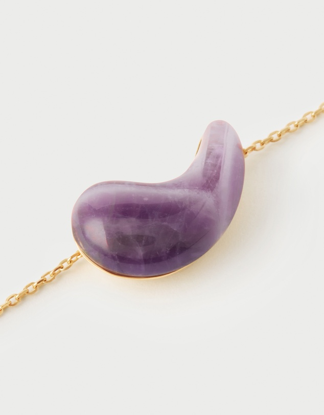 PDPAOLA - Amethyst Aura Necklace