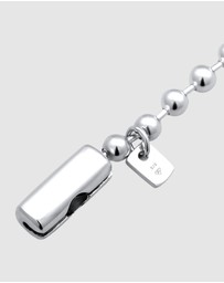 Kuzzoi - ICONIC EXCLUSIVE - Bracelet Male Ball 925 Sterling Silver